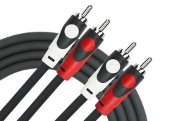 Kirlin LGA4023MBK 2 RCA Plug / 2 RCA Plug 3 Metre Kablo - 2