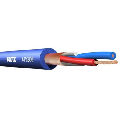 Klotz MY206 Alman Yapımı Balanslı Tam Bakır Stereo Sinyal Kablosu - 18