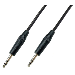 Klotz Neutrik Balanslı Stereo TRS Jack - Jack Ses Sistemi Jack Kablosu - 6