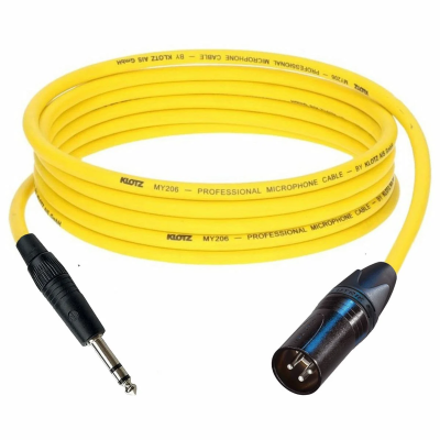 Klotz Neutrik Balanslı XLR Erkek - 1/4'' TRS Jack Hoparlör Kablosu - 2