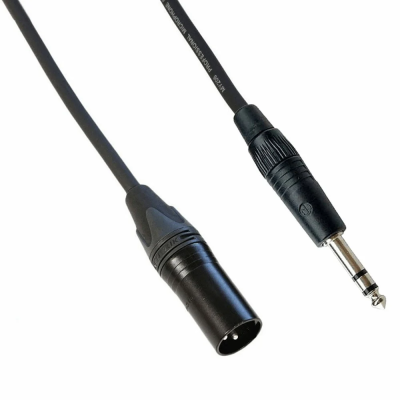 Klotz Neutrik Balanslı XLR Erkek - 1/4'' TRS Jack Hoparlör Kablosu - 1