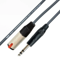 Klotz Neutrik 6.35mm Jack - 6.35mm Jak Kulaklık Uzatma Kablosu - 9