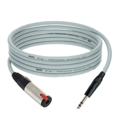 Klotz Neutrik 6.35mm Jack - 6.35mm Jak Kulaklık Uzatma Kablosu - 1