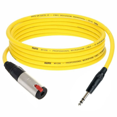 Klotz Neutrik 6.35mm Jack - 6.35mm Jak Kulaklık Uzatma Kablosu - 6