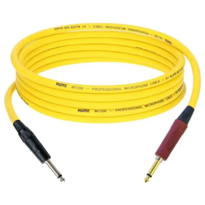 Klotz Neutrik Mono Silent Jack - Mono TS Jack Kablosu - 12