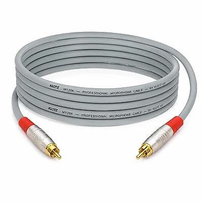 Klotz Neutrik RCA - RCA Bakır SPDIF Ses Sistemi Kablo - 3