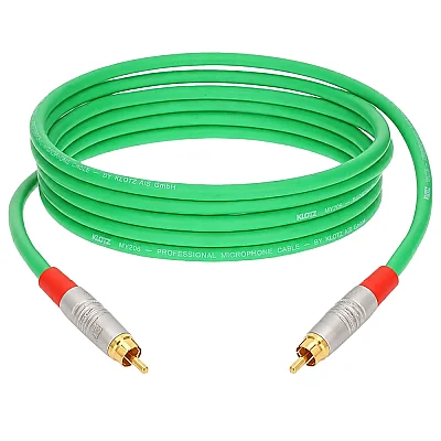 Klotz Neutrik RCA - RCA Bakır SPDIF Ses Sistemi Kablo - 6