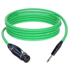 Klotz Neutrik XLR Dişi - TS Mono Jak Ses Sistemi Mikrofon Kablosu - 5