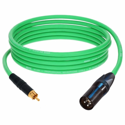Klotz Neutrik XLR Erkek - RCA Bakır Ses Sistemi Hoparlör Kablo - 1