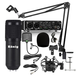 König BM800 Mikrofon Bilgisayar Kayıt Paketi - König