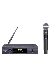 König K-401E Dijital UHF Tek EL Telsiz Kablosuz Mikrofon - König