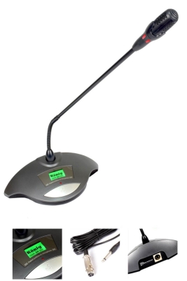 König K-8 M Kablolu Kürsü Masa Mikrofon - 2