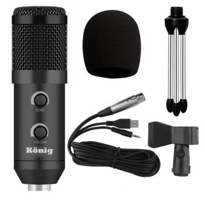 König K-CM 300 USB Echolu Condenser USB Mikrofon - 1