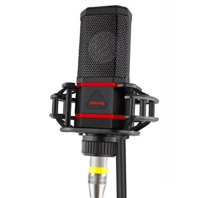 König K-CM 620 Pro Condenser Mikrofon + Phantom Bilgisayar - Telefon Uyumlu Paket - 3
