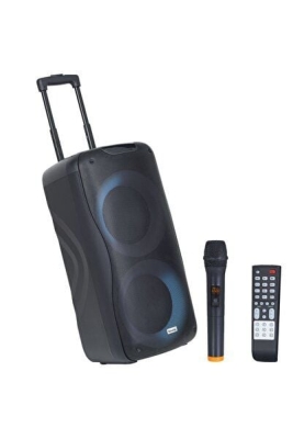 König KNG-1100 PartyBox Mikrofonlu Taşınabilir Şarjlı Akülü Hoparlör - 2