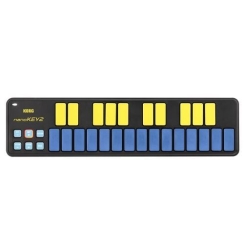 Korg NANOKEY2-BLYL Slim-Line Mavi 25 Tuş Usb Klavye - Korg