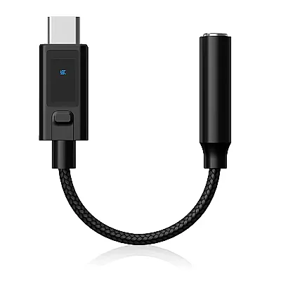KZ AM02 USB Type-C DAC Amfi Adaptörü — 4 EQ Modlu Taşınabilir Ses Kartı - 1