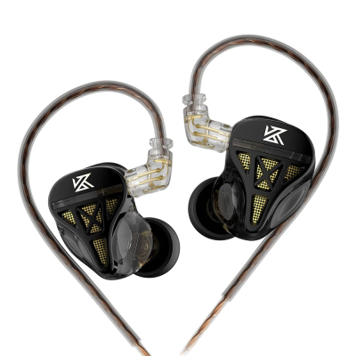 KZ DQS Dinamik Sürücü HiFi Kulak İçi IEM Kulaklık (Türkiye Resmi Distribütöründen - 2 Yıl Garanti) - 1