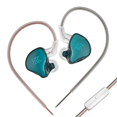 KZ EDC X Dinamik Sürücü HiFi IEM Kulak İçi Kulaklık - 1
