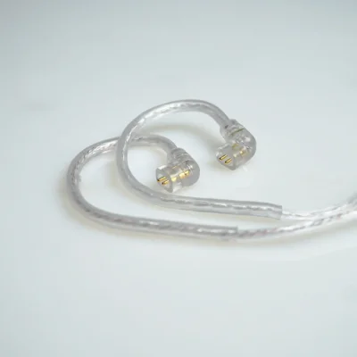 KZ M2 Çift Mikrofonlu Gümüş Kaplama Kulaklık Yükseltme Kablosu (3.5mm) - 5