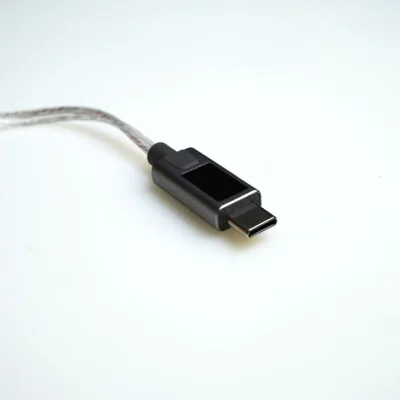 KZ M2 USB Type-C DSP/DAC Çift Mikrofonlu Gümüş Kaplama Yükseltme Kablosu - 7