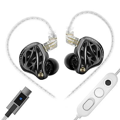 KZ Vibe X Çift Dinamik Sürücü Hi-Fi IEM Kulak İçi Kulaklık - 3