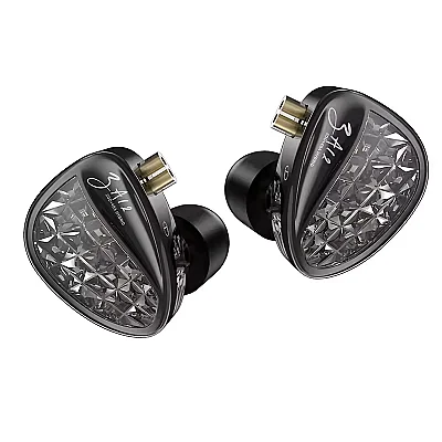 KZ ZA12 Tunable 2DD+4BA Hibrit Hi-Fi IEM Kulak İçi Kulaklık - 1