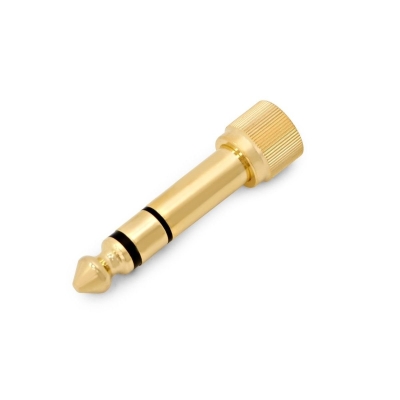 Larkin KB12 3.5mm - 6.35mm Altın Kaplama Stereo Jack Kulaklık Çevirici Adaptör (Vidalı) - 2