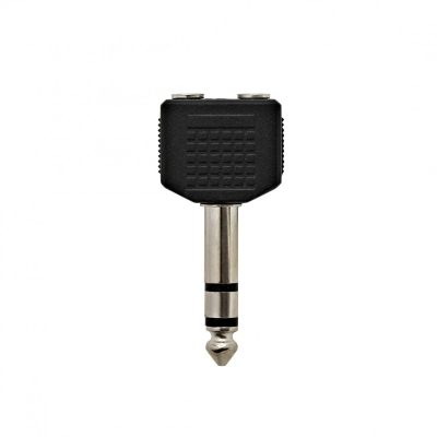 Larkin Çift Dişi 3.5mm Jak - 6.35mm Stereo Jack Kulaklık Adaptörü - 3