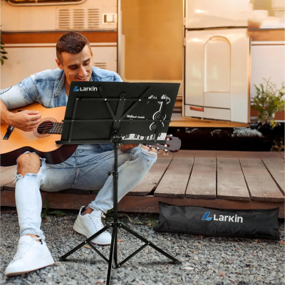 Larkin NS05 Tel Nota Sehpası Makaslı (Taşıma Çantalı) - 14