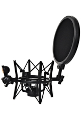 Larkin SH-101 Pop Filtreli Shock Mount Mikrofon Tutucu - Larkin