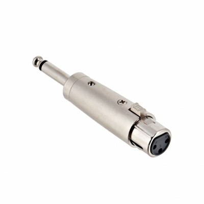 Larkin XLR Dişi - 1/4'' 6.35mm Mono Jack Adaptor Çevirici - 1