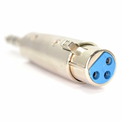 Larkin XLR Dişi - 1/4'' 6.35mm Stereo Jack Adaptor Çevirici - 3
