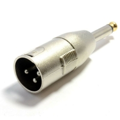 Larkin XLR Erkek - 1/4'' 6.35mm Mono Jack Adaptor Çevirici - 1