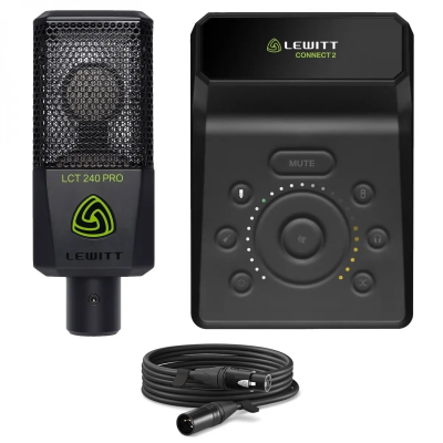 Lewitt LCT 240 Pro Mikrofon ve Connect 2 Ses Kartı Kayıt Paketi - 1