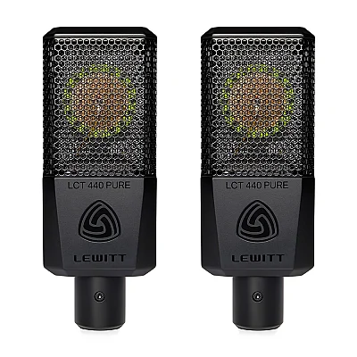 Lewitt LCT 440 PURE Stereo Pair Stüdyo Condenser Mikrofon Seti - 1