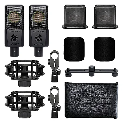 Lewitt LCT 440 PURE Stereo Pair Stüdyo Condenser Mikrofon Seti - 2