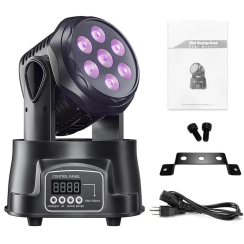 Lexence STRIKE7 80W LED Mini Moving Head Robot Işık - Lexence