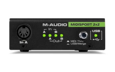 M-Audio Midisport 2x2 - 2-in/2-out USB MIDI Arabirim - 3