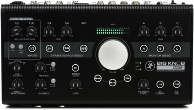 Mackie Big Knob Studio+ 4 Giriş 3 Çıkış Ses Kartı ve Monitör Kontrol Ünitesi - 1