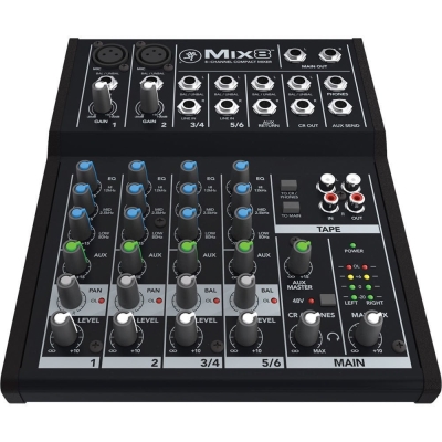 Mackie Mix8 8 Kanal Analog Deck Mikser - 2