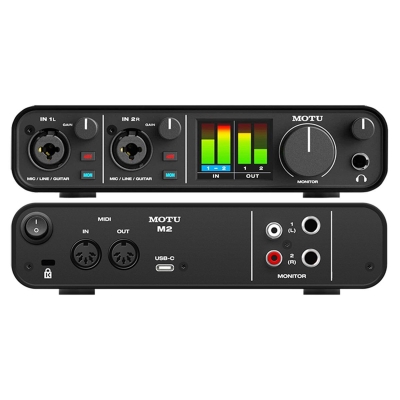 MOTU M2 Type-C 2 Kanal USB Ses Kartı - 4