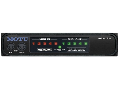 MOTU Micro Lite Midi Interface - 1