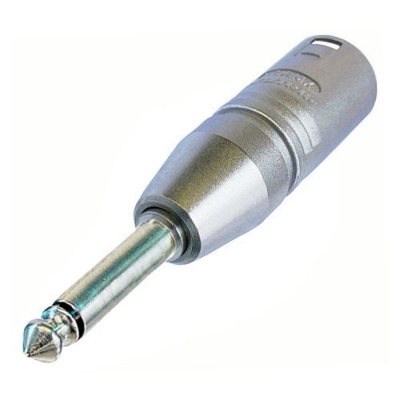 Neutrik NA2MP XLR Erkek – Mono 1/4'' Jak Çevirici Konnektör - 1