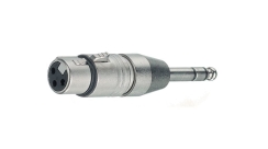 Neutrik NA3FP XLR Dişi - Stereo 1/4'' Jak Çevirici Konnektör - 2