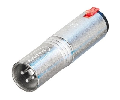 Neutrik NA3MJ XLR Erkek - Stereo 1/4'' Locking Jak - 1