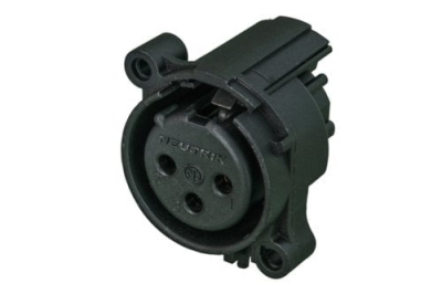 Neutrik NC3FAAH-0 Dişi XLR Şase Tipi Konnektör - 1