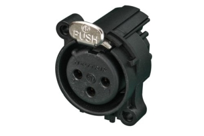 Neutrik NC3FAAH Dişi XLR Şase Tipi Konnektör - 1