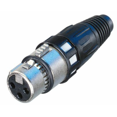 Neutrik NC3FX-CC Kablo Tipi 3 Pinli Dişi XLR Konnektör - 1