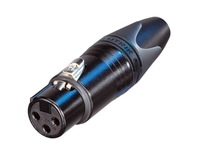 Neutrik NC3FXX-BAG Kablo Tipi 3 Pinli Dişi XLR - 1